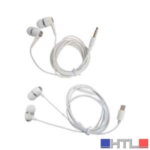 AURICOLARE CON FILO 10 Mw - 120 cm - Attacco Jack 3,5 mm