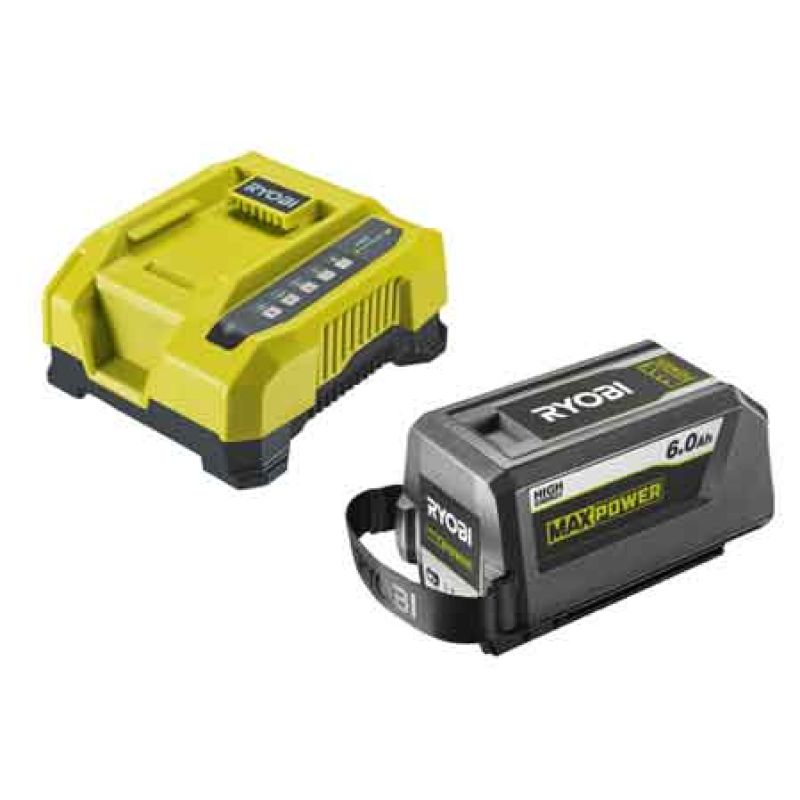 KIT ENERGY BATTERIA E CARICABATTERIA 'RY36BK60B-160' RYOBI 36V 6,0Ah - immagine 2