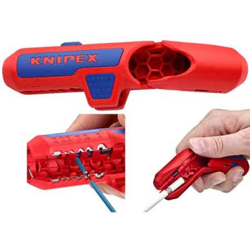 UTENSILE SPELACAVI UNIVERSALE KNIPEX 135 mm - immagine 2