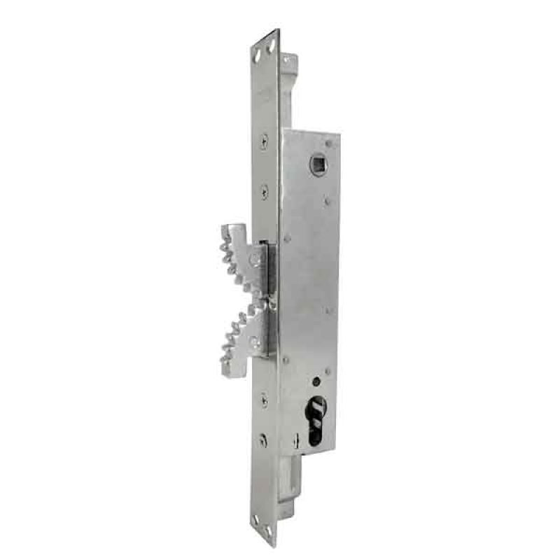SERRATURA DA MONTANTE A DOPPIO GANCIO '2572' IBFM E30 - Scatola 49x205 mm - immagine 2