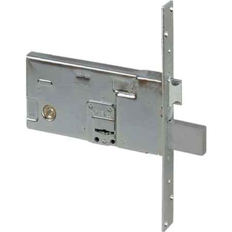 SERRATURA DOPPIA MAPPA PER PORTE ALLUMINIO DA FASCIA ART. 57313 CISA E70 - scatola 166x82 mm - immagine 2