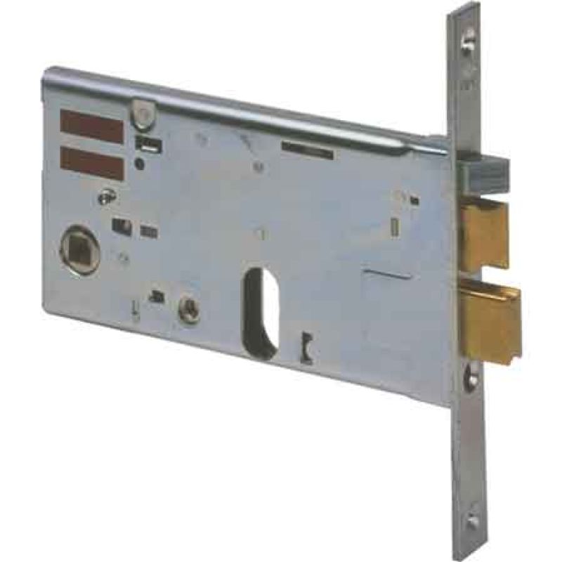 SERRATURA ELETTRICA DA INFILARE A CILINDRO DA FASCIA ART. 14460/14461 CISA E70 - Frontale mm 16 - immagine 2