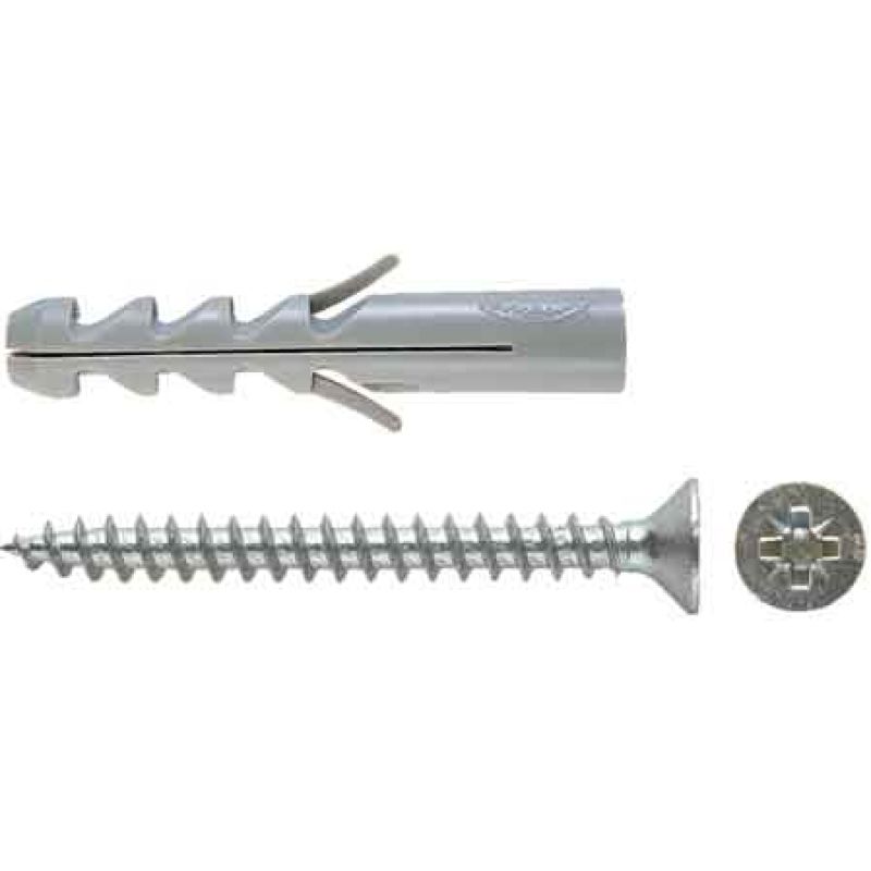 TASSELLO CON VITE 'SV' S 10V - Ø 10x50 mm - vite 6x60 mm (Confezione da 25 pezzi) - immagine 2