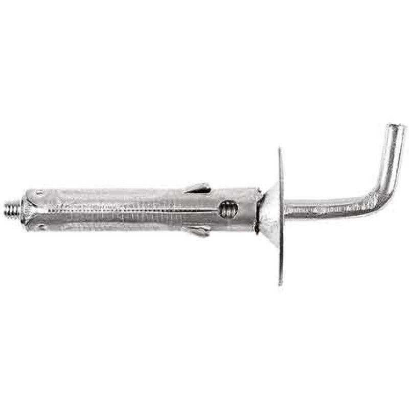 TASSELLO IN ACCIAIO GANCIO LUNGO 'DY04' Vite M5 - Ø 9x40 mm (Confezione da 100 pezzi) - immagine 2