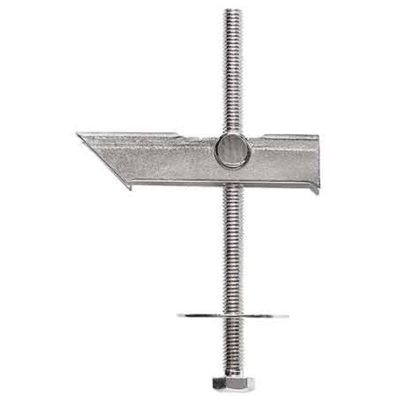 ANCORA A SOFFITTO A BASCULA CON BARRA FILETTATA 'BK03' Vite M6x100 mm (Confezione da 50 pezzi) - immagine 2