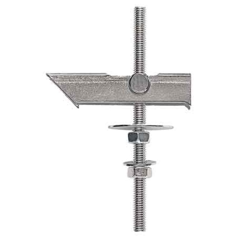 ANCORA A SOFFITTO A BASCULA CON VITE DOPPIA 'BK02' Vite M6x100 mm (Confezione da 50 pezzi) - immagine 2