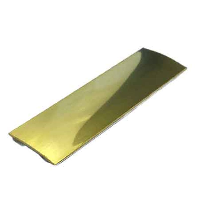 PIAGGIA ADESIVA DI GIUNZIONE IN OTTONE LUCIDO 103 cm - immagine 2