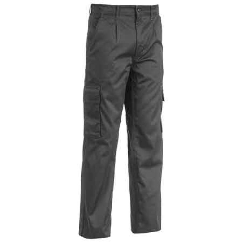 PANTALONE DA LAVORO GRIGIO Tg. XXL (60-62) - immagine 2