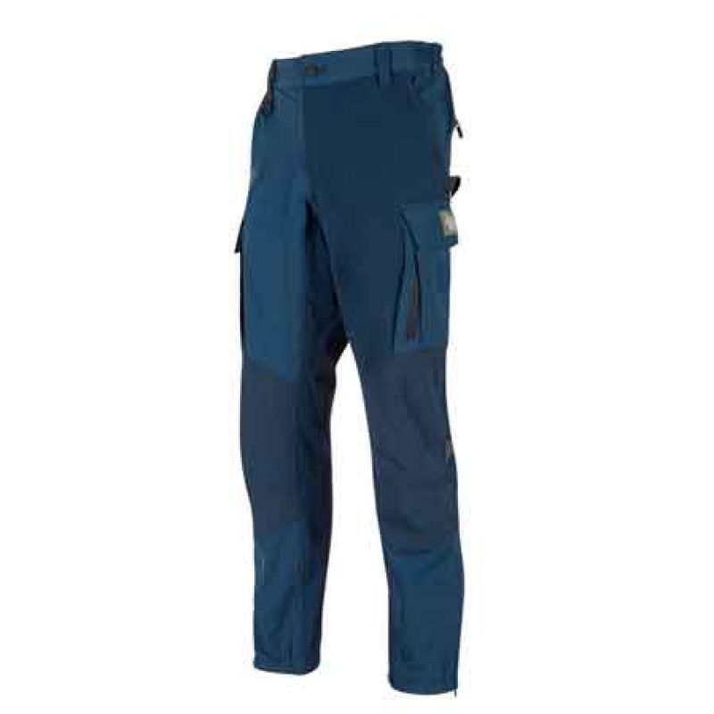 PANTALONE DA LAVORO 'TREK' BLU UPOWER Tg. M - immagine 2