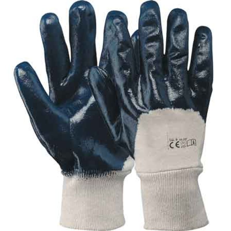 GUANTO COTONE/IMPREGNATO NBR CON POLSINO Tg. 10 (Confezione da 12 paia) - immagine 2