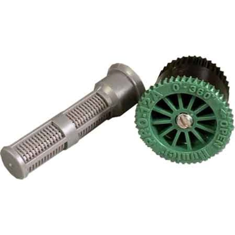 TESTINA REGOLABILE 'HUNTER' 12A (verde) - raggio 3,6 mt - immagine 2