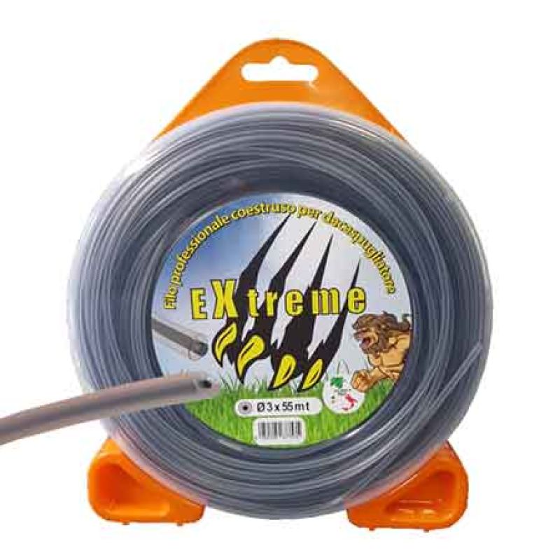 FILO PER DECESPUGLIATORE PROFESSIONALE CO-ESTRUSO TONDO 'EXTREME' Ø 4,0 mm x 9 mt - immagine 2