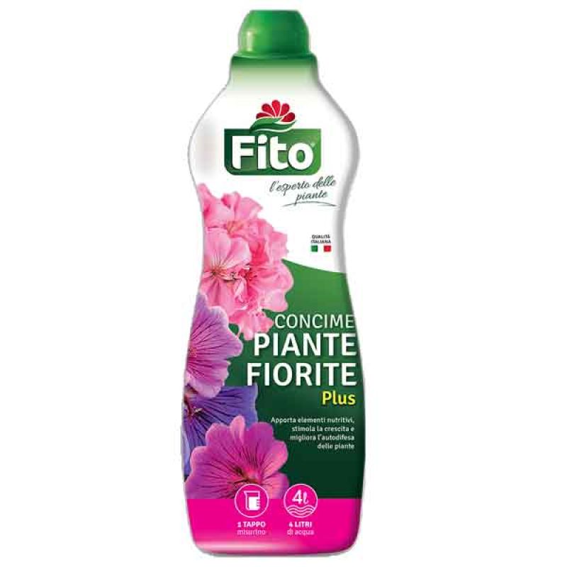 CONCIME LIQUIDO 'PIANTE FIORITE' FITO 1 lt - immagine 2