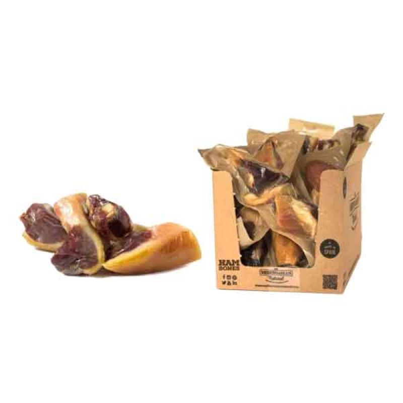 SNACK PER CANI 'STINCO DI PROSCIUTTO' SERRANO 227 gr (Confezione da 20 pezzi) - immagine 2
