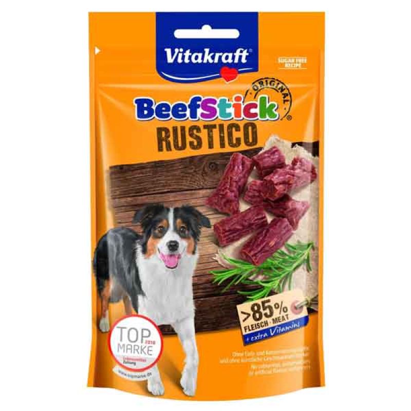 SNACK PER CANI 'BEEF STICK RUSTICO' VITAKRAFT 55 gr (Confezione da 7 pezzi) - immagine 2