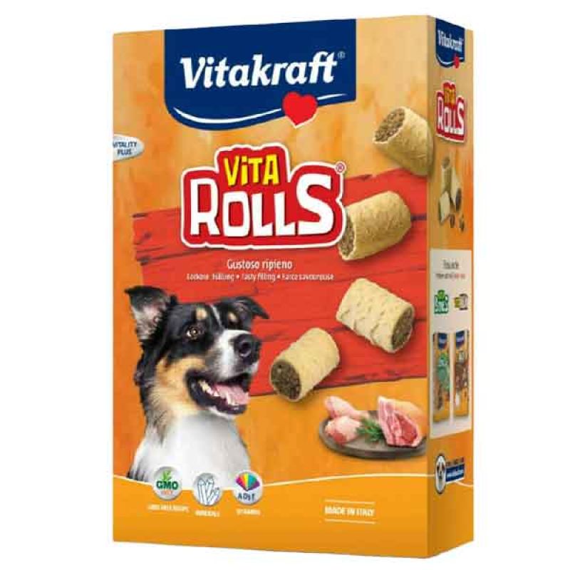 BISCOTTI PER CANI 'VITA ROLLS' VITAKRAFT 400 gr (Confezione da 5 pezzi) - immagine 2