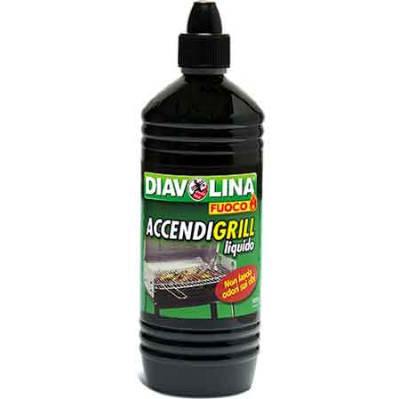 ACCENDIFUOCO LIQUIDO 'DIAVOLINA' 1 lt - immagine 2