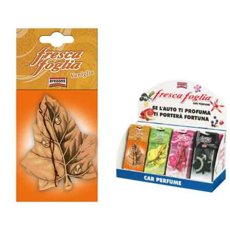 PROFUMATORE 'FRESCA FOGLIA CLASSIC' ESPOSITORE DA BANCO AREXONS 48 pezzi - immagine 2