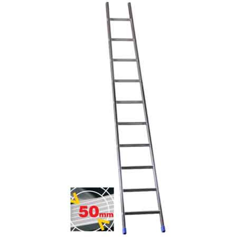 SCALA SINGOLA CONICA 12 gradini - H. 3,60 mt - immagine 2