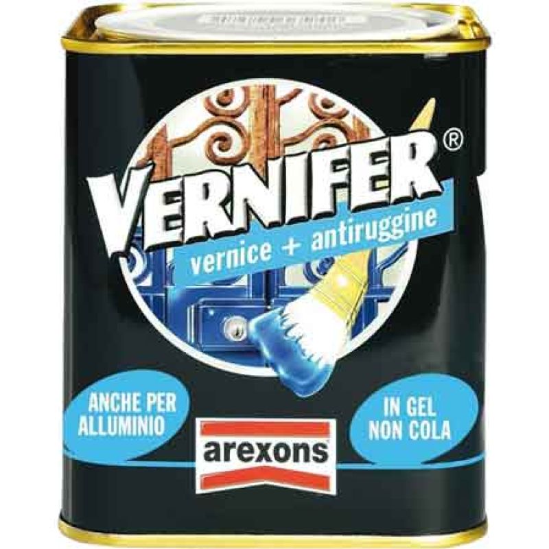 SMALTO ANTIRUGGINE ANTICHIZZATO 'VERNIFER' 750 ml - Grigio peltro - immagine 2
