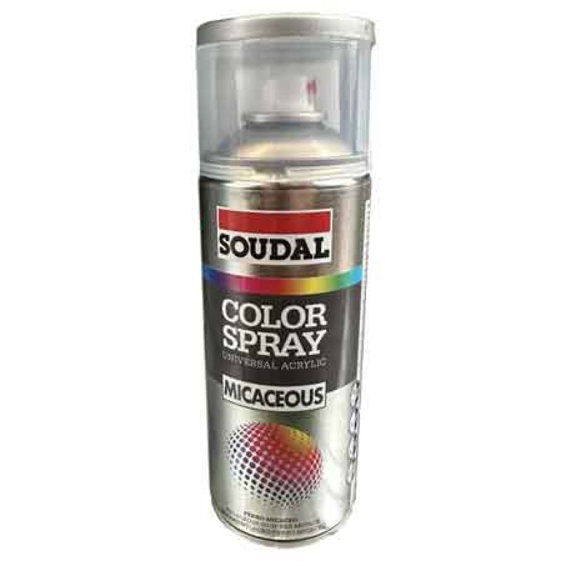 BOMBOLETTA SPRAY FERROMICACEO SOUDAL 400 ml - Ferro antico (Confezione da 6 pezzi) - immagine 2