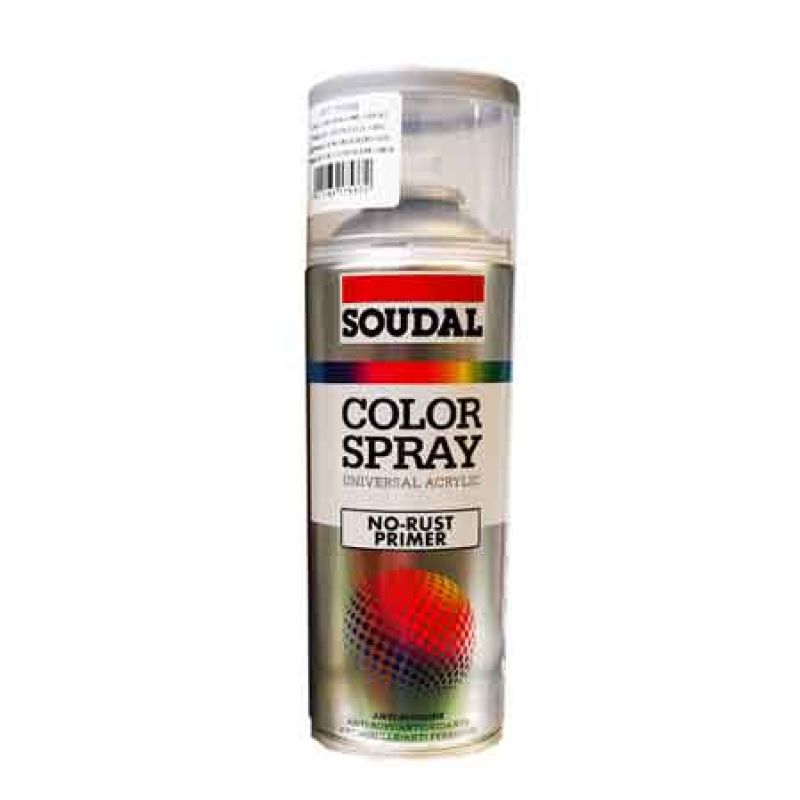 BOMBOLETTA ANTIRUGGINE SOUDAL 400 ml - Rossa (Confezione da 6 pezzi) - immagine 2