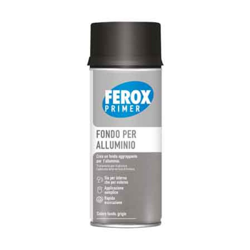 BOMBOLETTA PRIMER PER ALLUMINIO 'FEROX' 400 ml - immagine 2