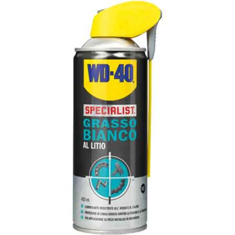 GRASSO BIANCO AL LITIO WD-40 400 ml - immagine 2