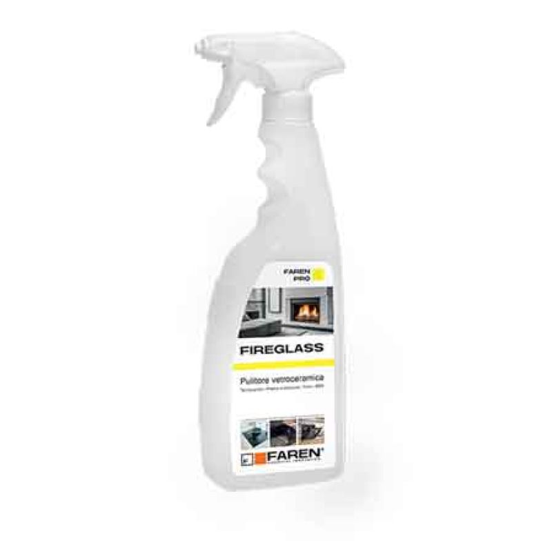 PULITORE VETRO PER CAMINETTI 'FIREGLASS' 750 ml - immagine 2
