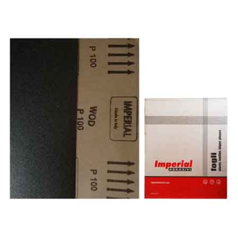 FOGLIO ABRASIVO 'WOD' Grana 1200 - mm 230x280 (Confezione da 100 pezzi) - immagine 2