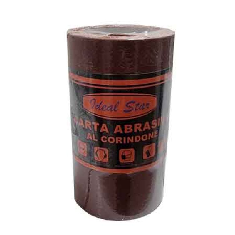MINI ROTOLO CARTA ABRASIVA CARDINALE grana 220 - rotolo mm 115x5mt - immagine 2