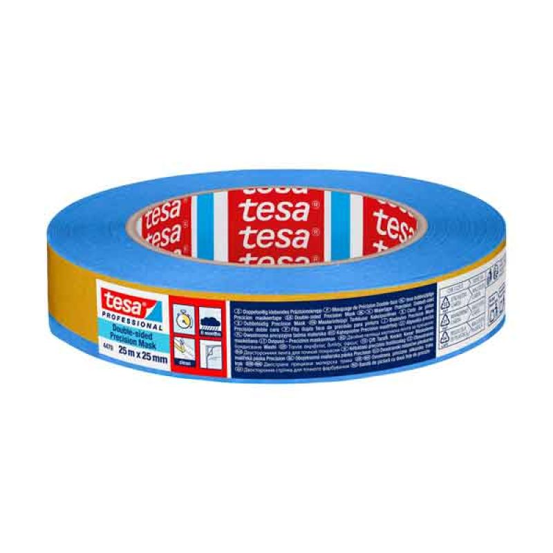 NASTRO PER MASCHERATURE PROFESSIONALE PRECISION MASK '4470' 25 mm x 25 mt (Confezione da 12 pezzi) - immagine 2