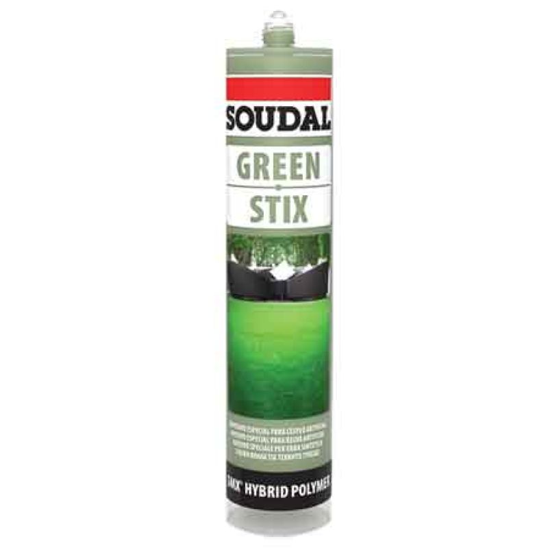 ADESIVO SIGILLANTE 'GREEN STIX' SOUDAL 290 ml - Verde - immagine 2