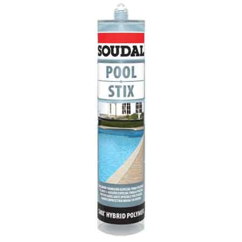 ADESIVO SIGILLANTE 'POOL STIX' SOUDAL 290 ml - Blu chiaro - immagine 2