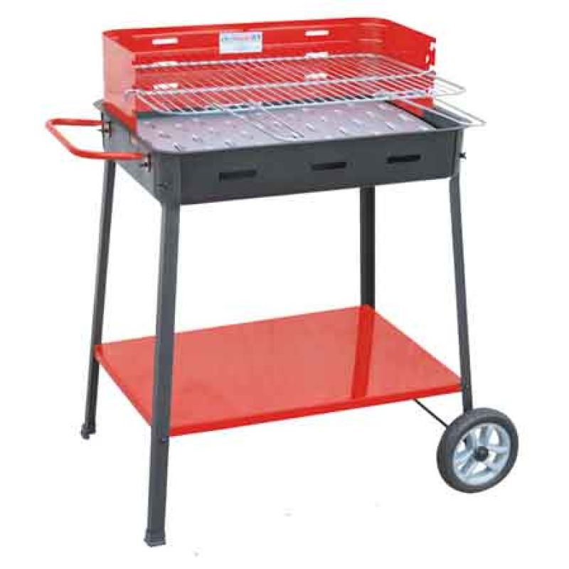 BARBECUE A CARBONELLA 'SUPERMAX' 60x40x85h cm - immagine 2