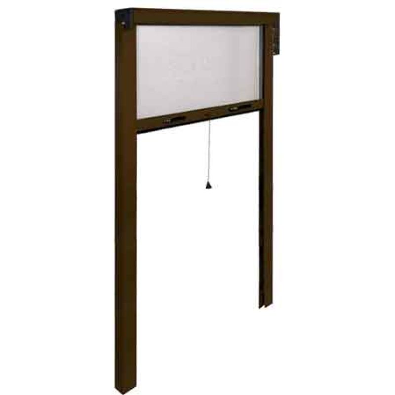 ZANZARIERA AVVOLGIBILE VERTICALE 250 140x250 cm - Colore Bianco - immagine 2