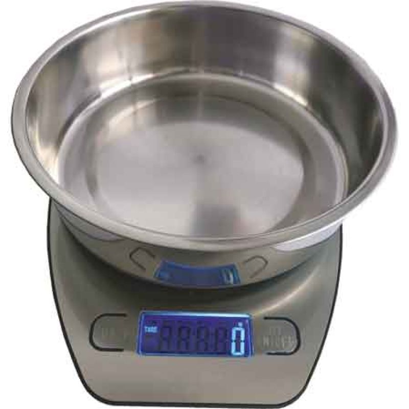 BILANCIA DIGITALE IN ACCIAIO INOX CARDINALE Capacità 5 kg - immagine 2
