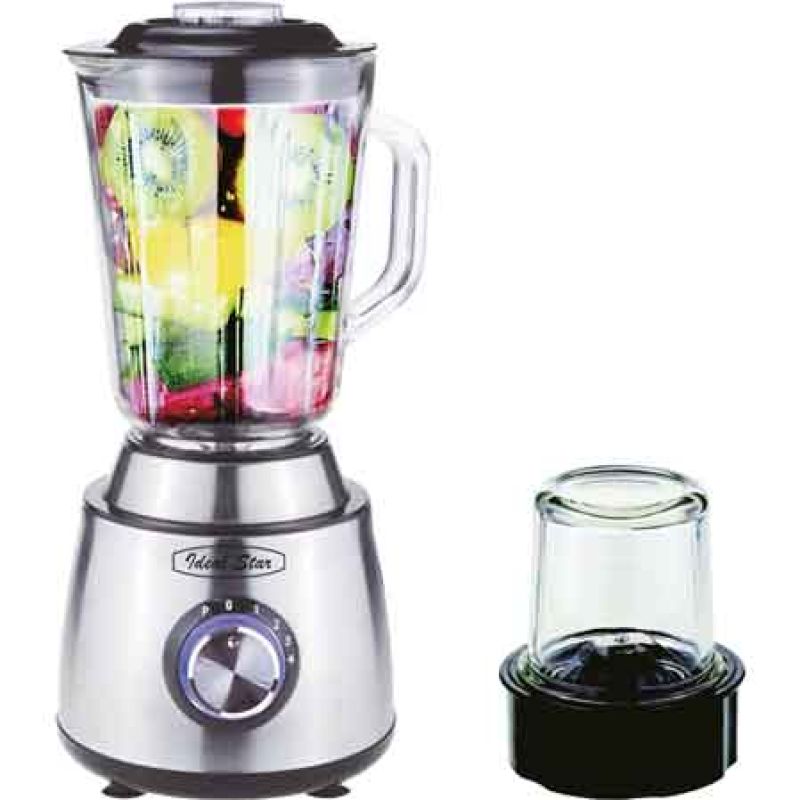 FRULLATORE E TRITATUTTO CON BOCCALE IN VETRO CARDINALE 280 Watt - immagine 2