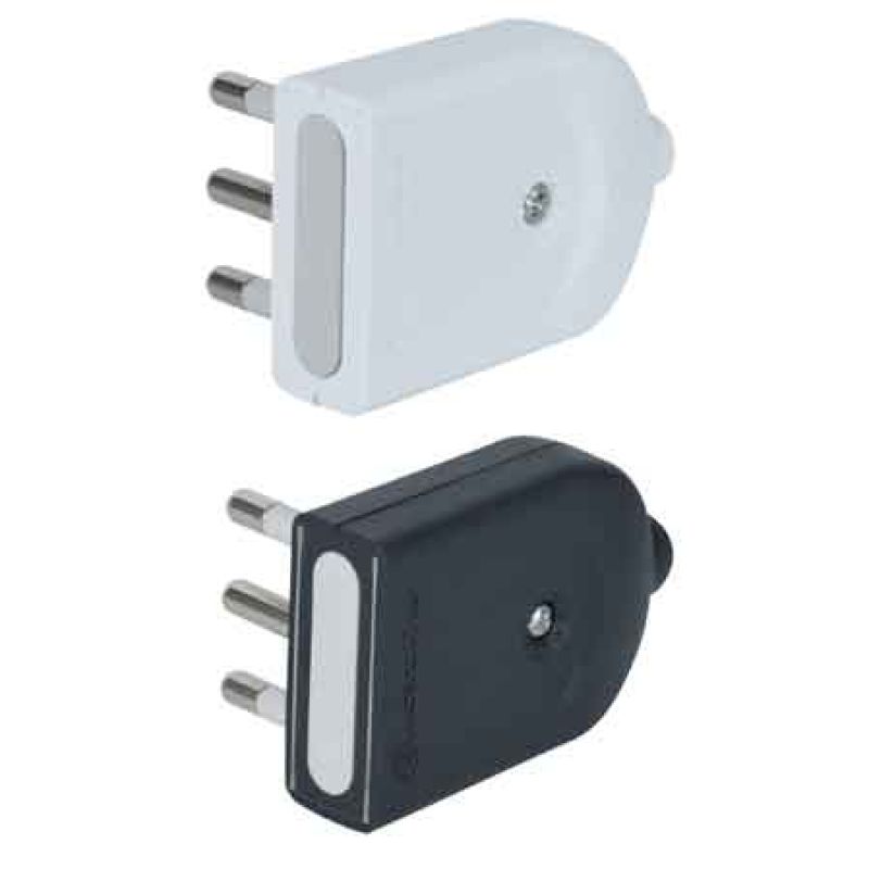 SPINA MOBILE ORIENTABILE 16A 2P+T - Bianco - immagine 2