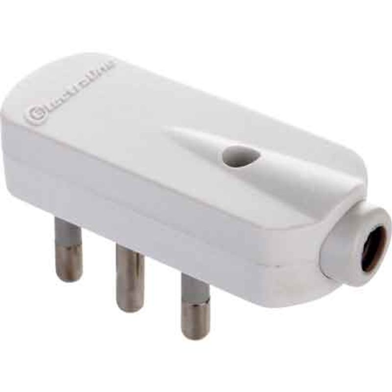 SPINA MOBILE A 90° 16A 2P+T - Bianco - immagine 2