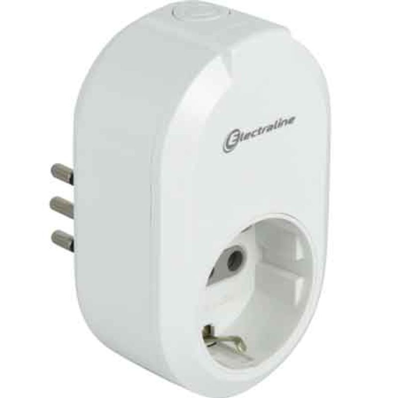 ADATTATORE 'SCUKO/BIVALENTE' WI-FI 10A - immagine 2