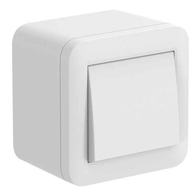 CONTENITORE CON DEVIATORE 'FIXA' ELECTRALINE 10A - Colore bianco - immagine 2
