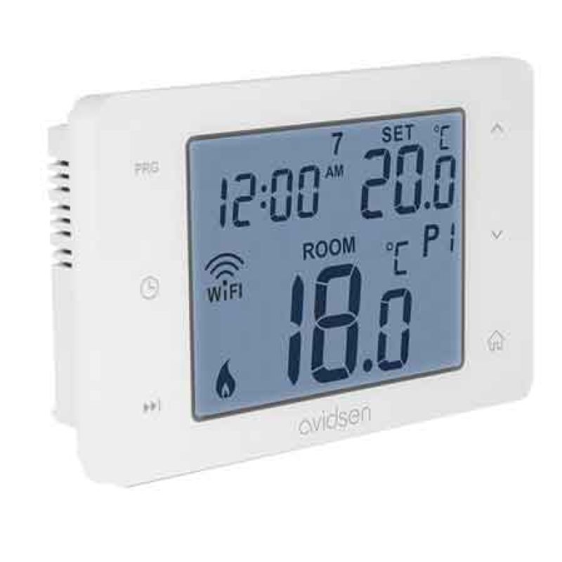 TERMOSTATO TOUCHSCREEN DIGITALE CON WIFI Regolazione 0°C - 40°C - immagine 2