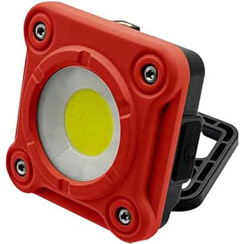PROIETTORE A LED PORTATILE RICARICABILE MINI 'IR824' 10 W - 1000Lm - 6000K - immagine 2