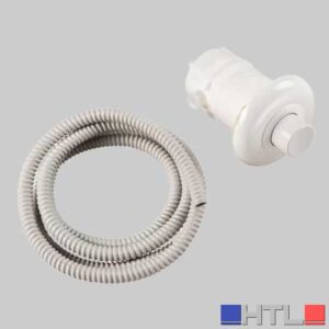 PULSANTE AD INCASSO PER CASSETTE - BIANCO