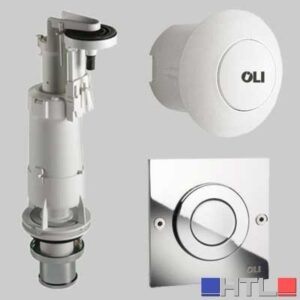 BATTERIA OLI DELUXE PER CASSETTA ALTA - Bianco