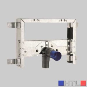 MODULO SIMPLEX INOX PER BIDET SOSPESI - CON CURVA