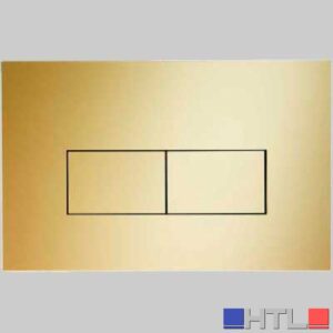 PLACCA DI COMANDO ECO LINEA ACRILICO DOPPIO TASTO - Oro