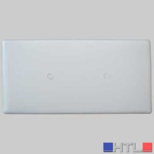 PLACCA DI COPERTURA PER CASSETTA INCASSO RAME MODELLO SICILIA - Acciaio INOX