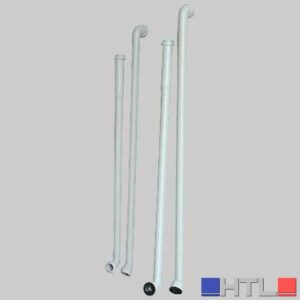 TUBO AD INCASSO PER CASSETTE ALTE - 45°-90° con Morsetto 40x26-32